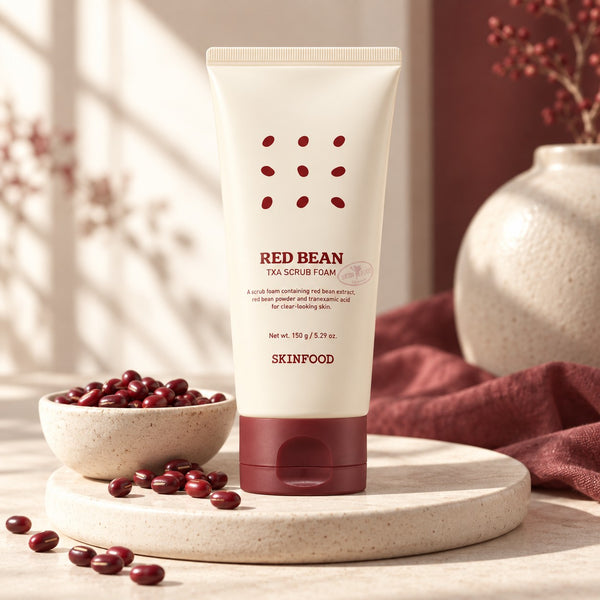 SKINFOOD Red Bean TXA Scrub Foam 150g
