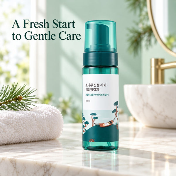 ROUND LAB Pine Calming Cica Feminine Wash 150ml