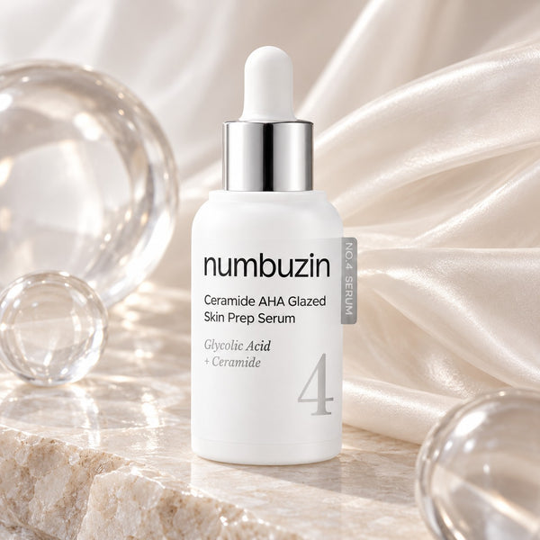 numbuzin No.4 Ceramide AHA Glazed Skin Prep Serum 30ml