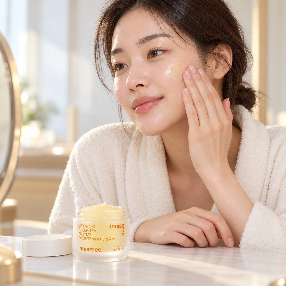 Innisfree Vitamin C Green Tea Enzyme Brightening Cream 50ml