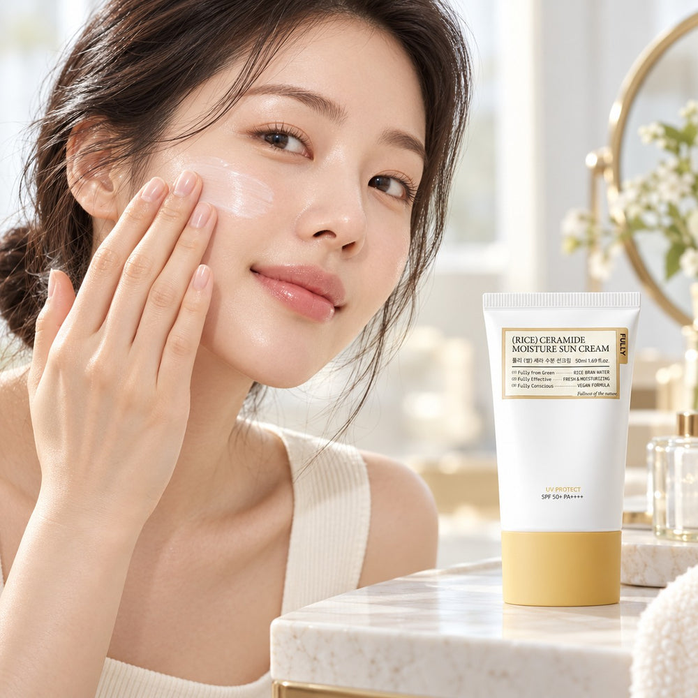 FULLY Rice Cera Moisture Sunscreen 50ml SPF50+ PA++++