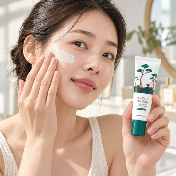 ROUND LAB Pine Calming Cica Sunscreen SPF50+ PA++++ 40ml