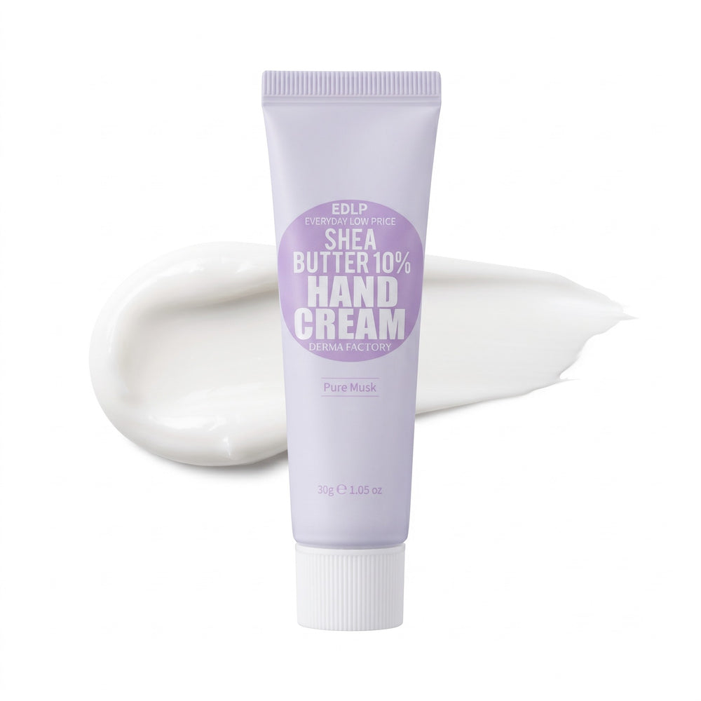DERMA FACTORY EDLP Shea Butter 10% Hand Cream Pure Musk 30g