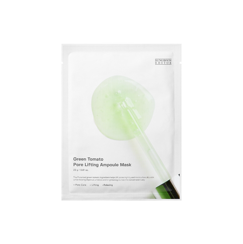 [SUNGBOON EDITOR] Green Tomato Pore Lifting Ampoule Mask 23g*10pcs