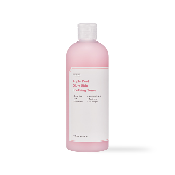 [SUNGBOON EDITOR] Apple Peel Glow Skin Soothing Toner 340ml