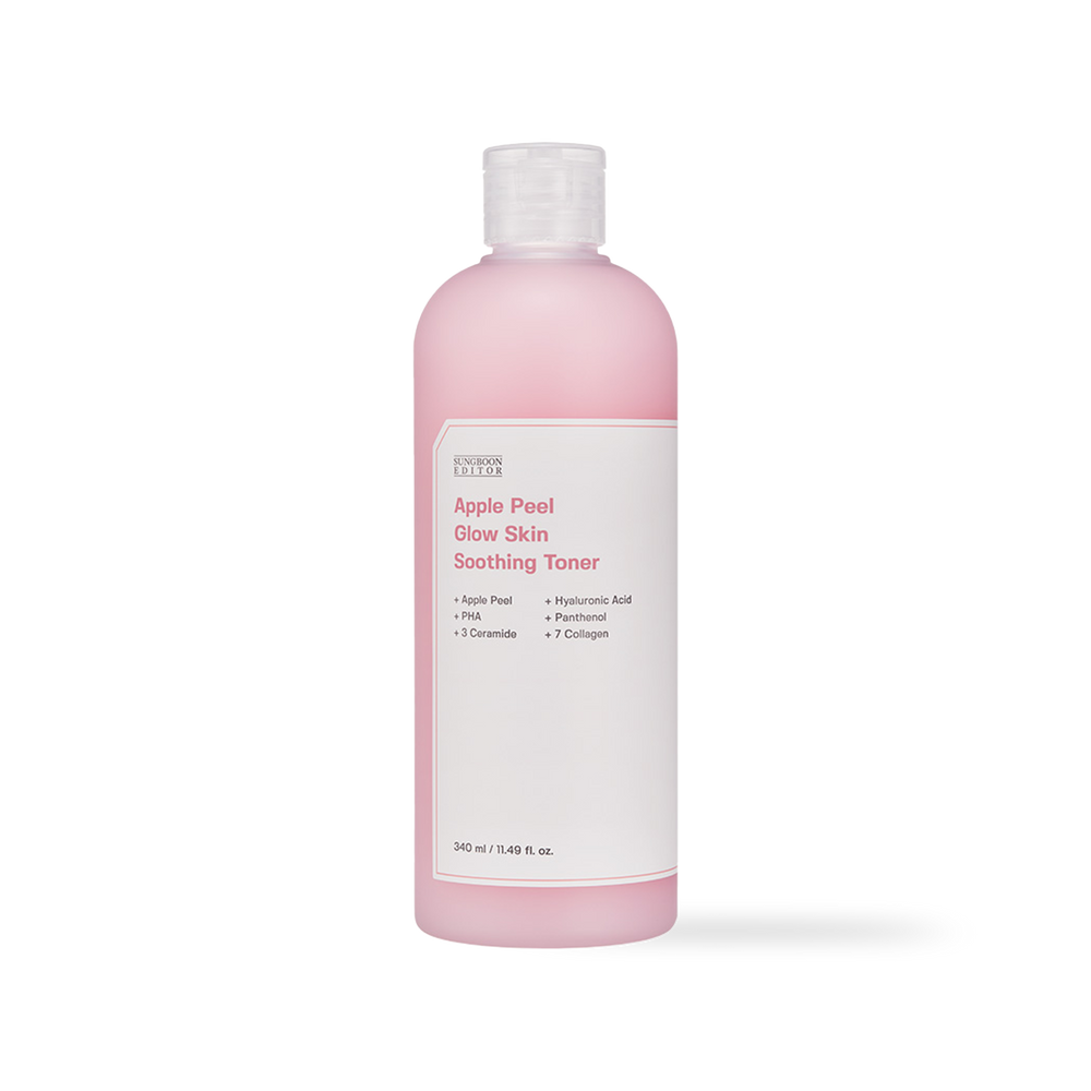 [SUNGBOON EDITOR] Apple Peel Glow Skin Soothing Toner 340ml