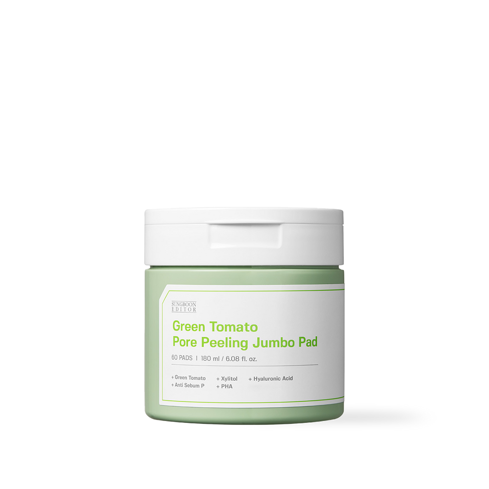 [SUNGBOON EDITOR] Green Tomato Pore Peeling Jumbo Pad 60 Sheets