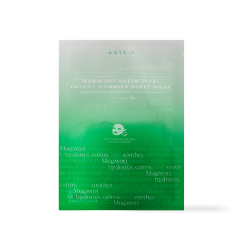 [AXIS-Y] Mugwort Green Vital Energy Complex Sheet Mask 27ml