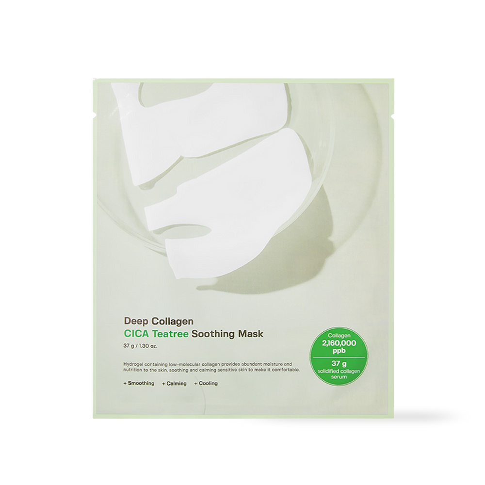 [SUNGBOON EDITOR] Deep Collagen Cica Teatree Soothing Mask 37g*4ea