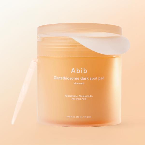 [Abib] Disques anti-taches Glutathiosome Vita Touch 250ml/70 unités