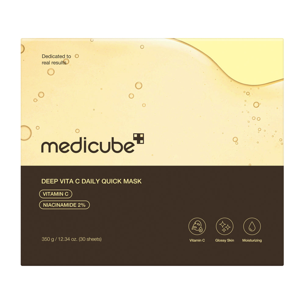[Medicube] Masque rapide quotidien Deep Vita C 30 pièces