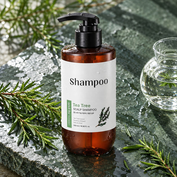 and by mixsoon Tea Tree Scalp Shampoo 500ml