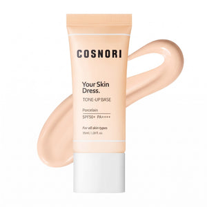 COSNORI Your Skin Dress Tone-Up Base SPF 50+ PA++++ Porcelain 35ml