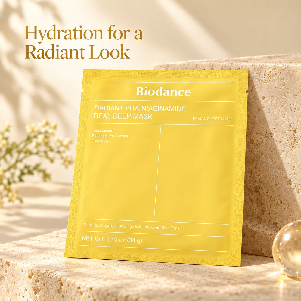 Biodance Radiant Vita Niacinamide Real Deep Mask 4 Sheets