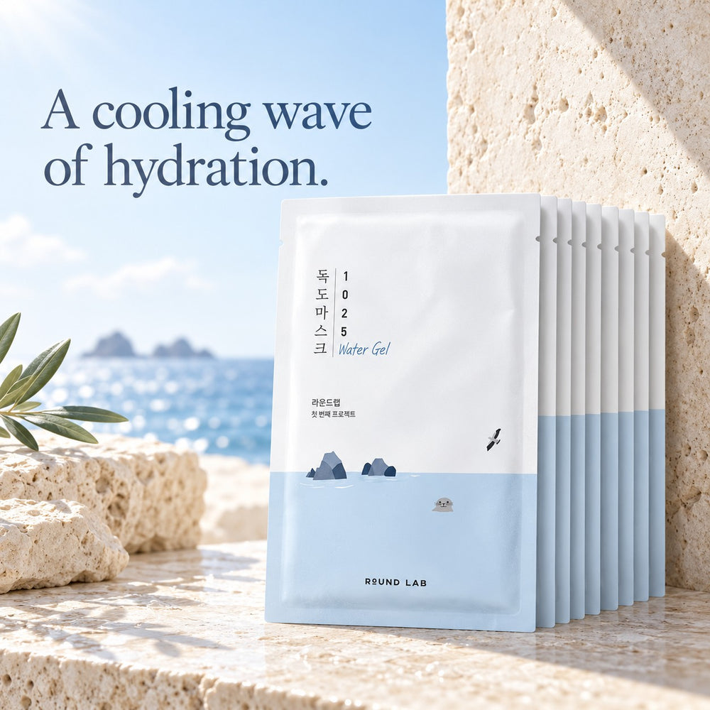 ROUND LAB 1025 Dokdo Water Gel Mask 10 Sheets