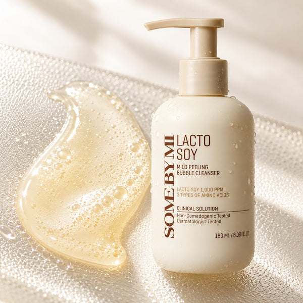 SOME BY MI Lacto Soy Mild Peeling Bubble Cleanser 180ml