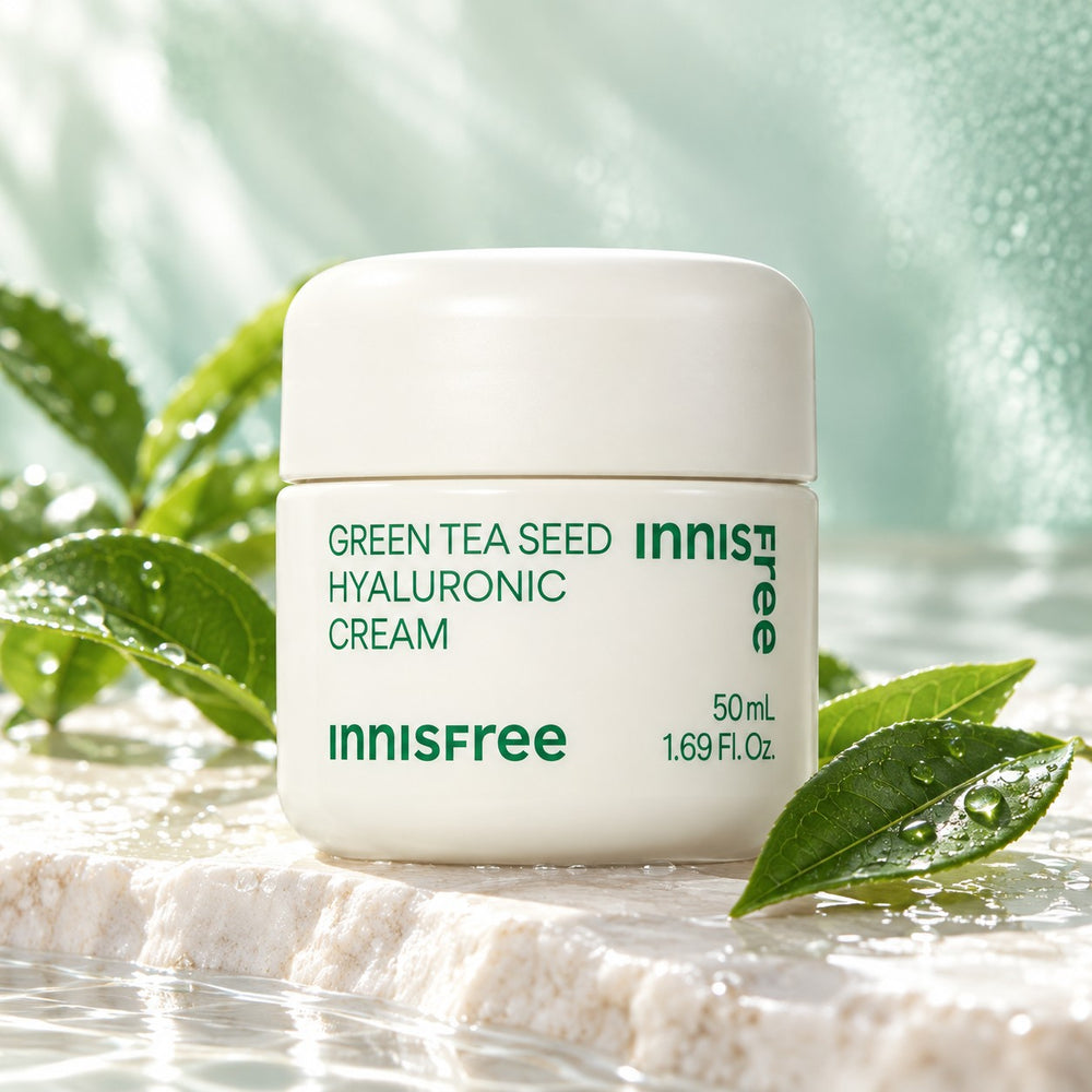 Innisfree Green Tea Hyaluronic Moisturizing Cream 50ml