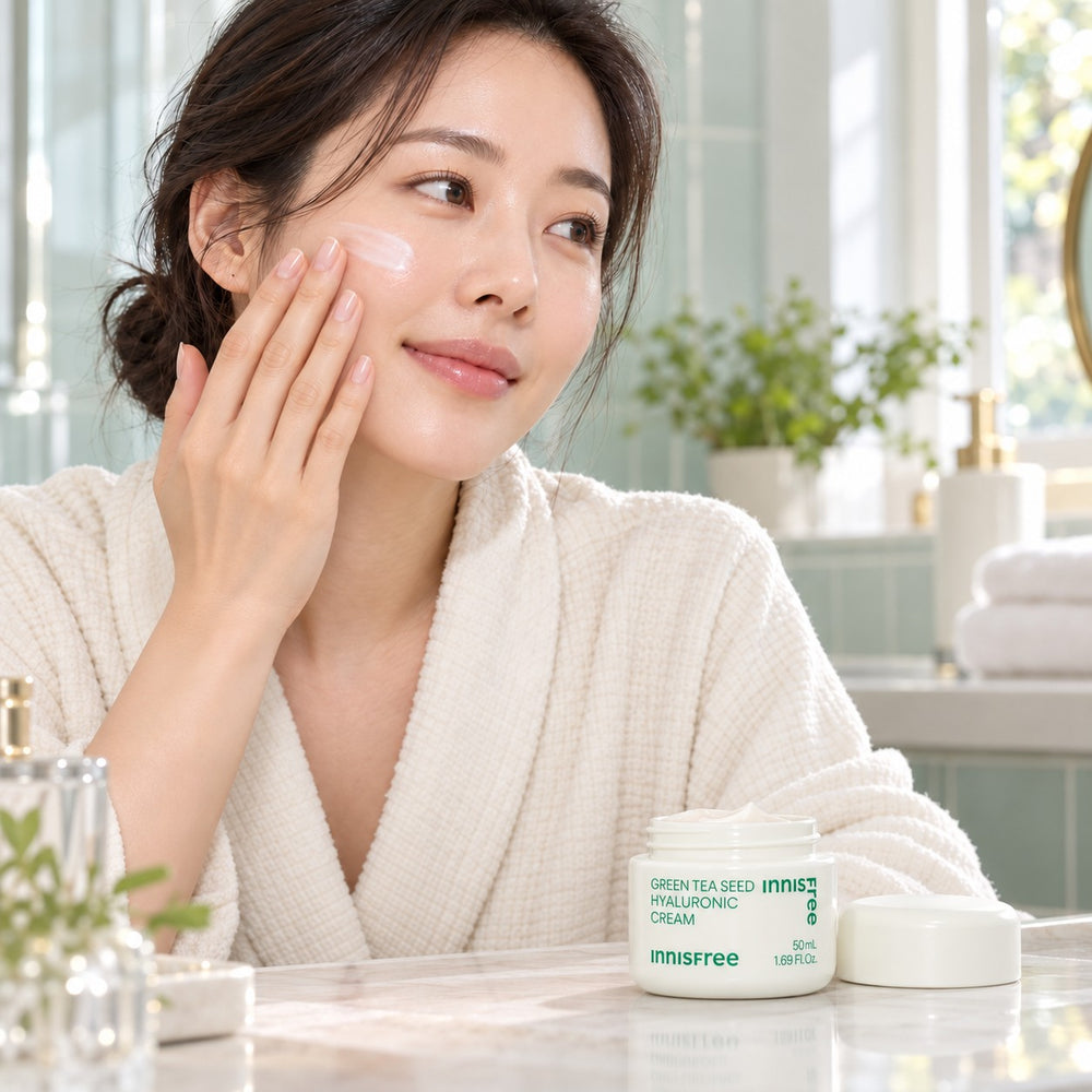 Innisfree Green Tea Hyaluronic Moisturizing Cream 50ml