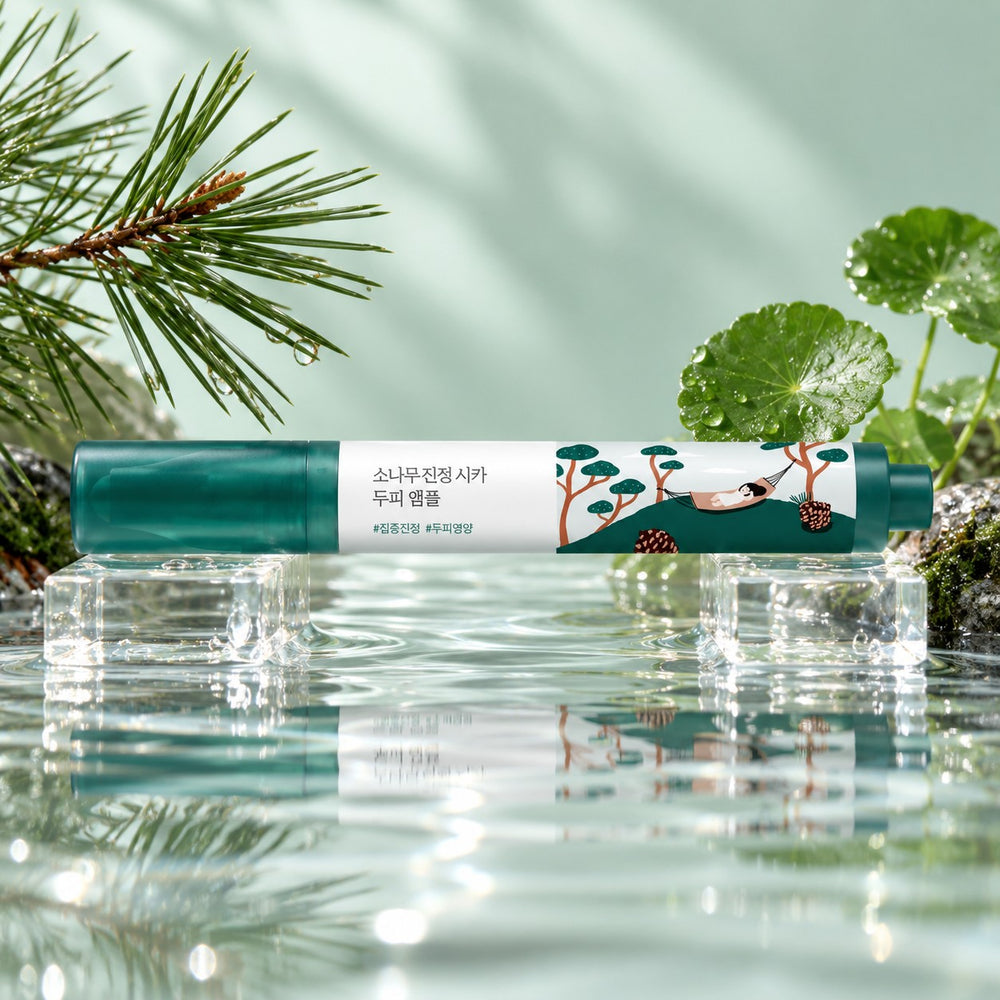 ROUND LAB Pine Calming Cica Scalp Ampoule 15ml