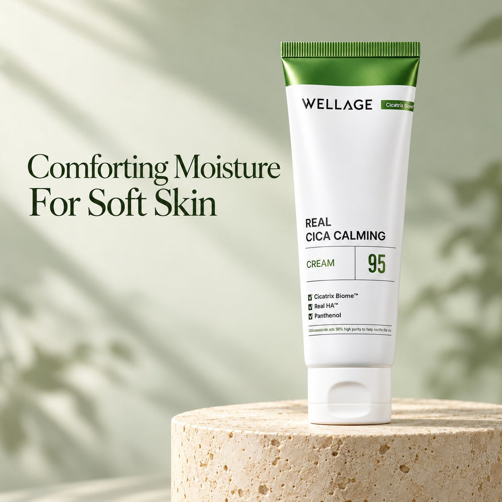 WELLAGE Real Cica Calming 95 Cream 50ml