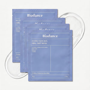 Biodance Hydro Cera nol Real Deep Mask 4 Sheets