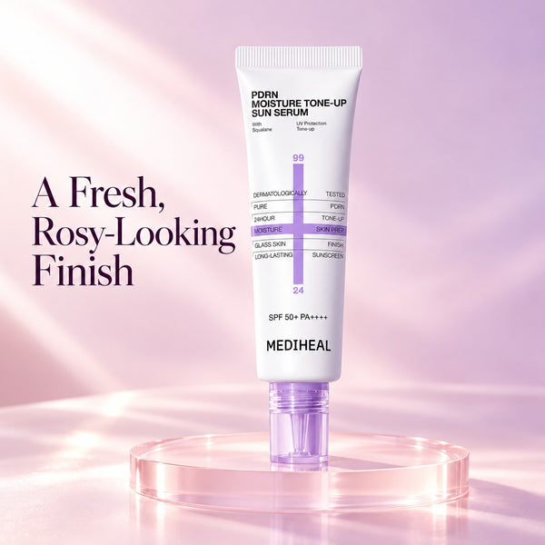 MEDIHEAL PDRN Tone Up Sun Serum SPF 50+ PA++++ 50ml