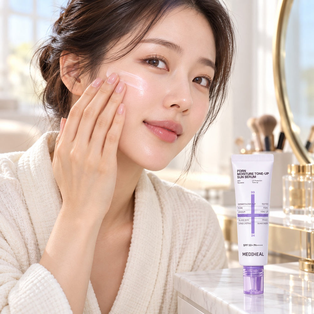 MEDIHEAL PDRN Tone Up Sun Serum SPF 50+ PA++++ 50ml