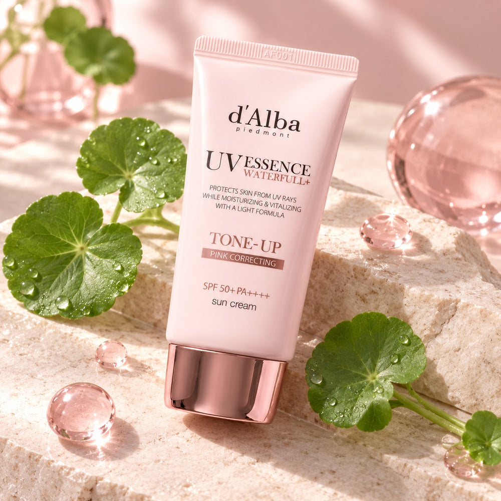 d'Alba Clean Tea Tree Liposome Tone-Up Sun Cream Pink 50ml