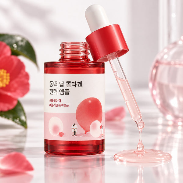 ROUND LAB Camellia Deep Collagen Firming Ampoule 30ml
