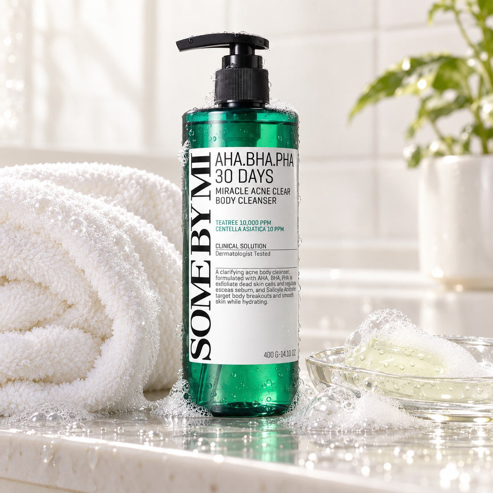 SOME BY MI AHA BHA PHA 30 Days Miracle Acne Clear Body Cleanser 400g