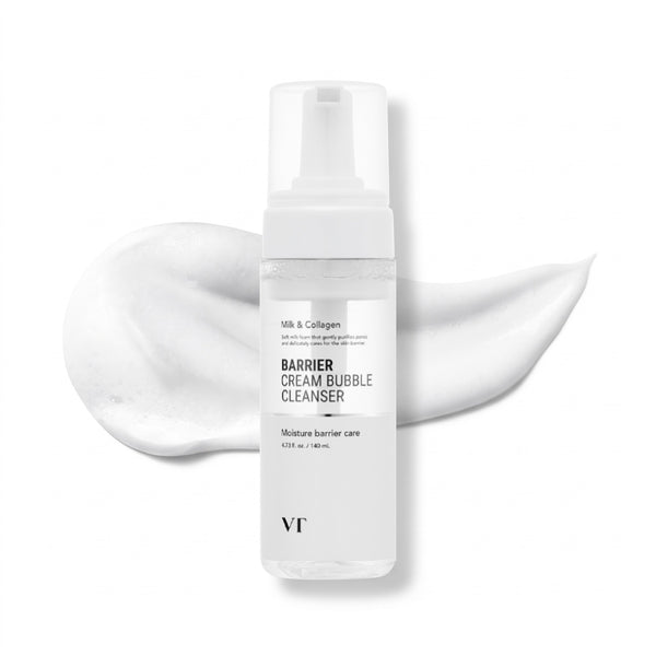 VT Barrier Cream Bubble Cleanser 140ml