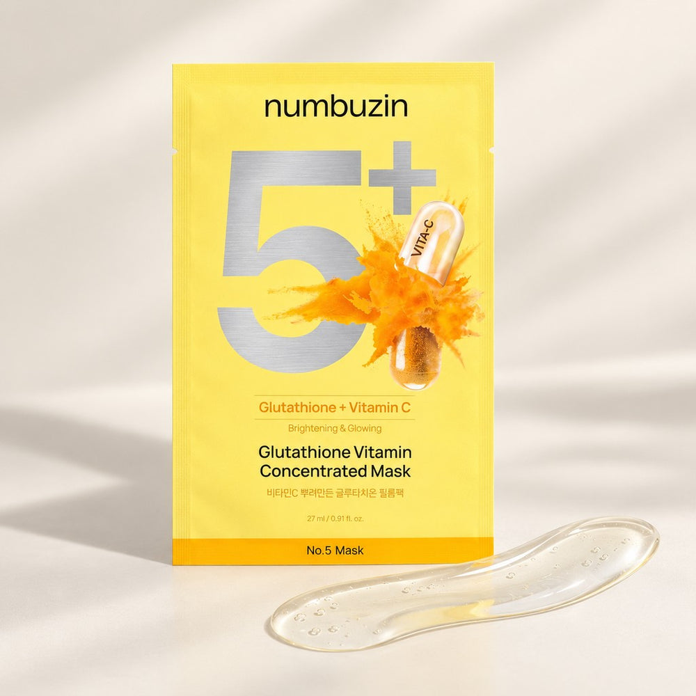 numbuzin No.5 Glutathione Vitamin Concentrated Mask 5 Sheets