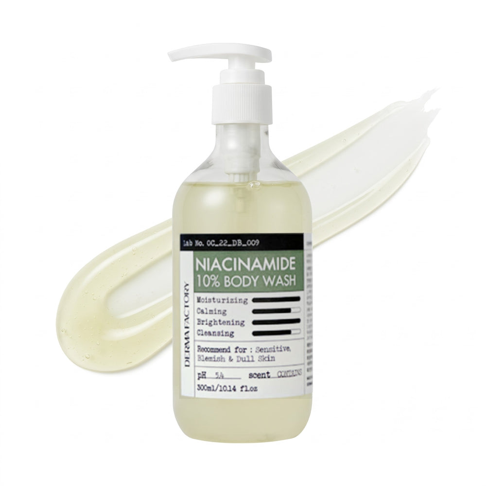 DERMA FACTORY Niacinamide 10% Body Wash 300ml