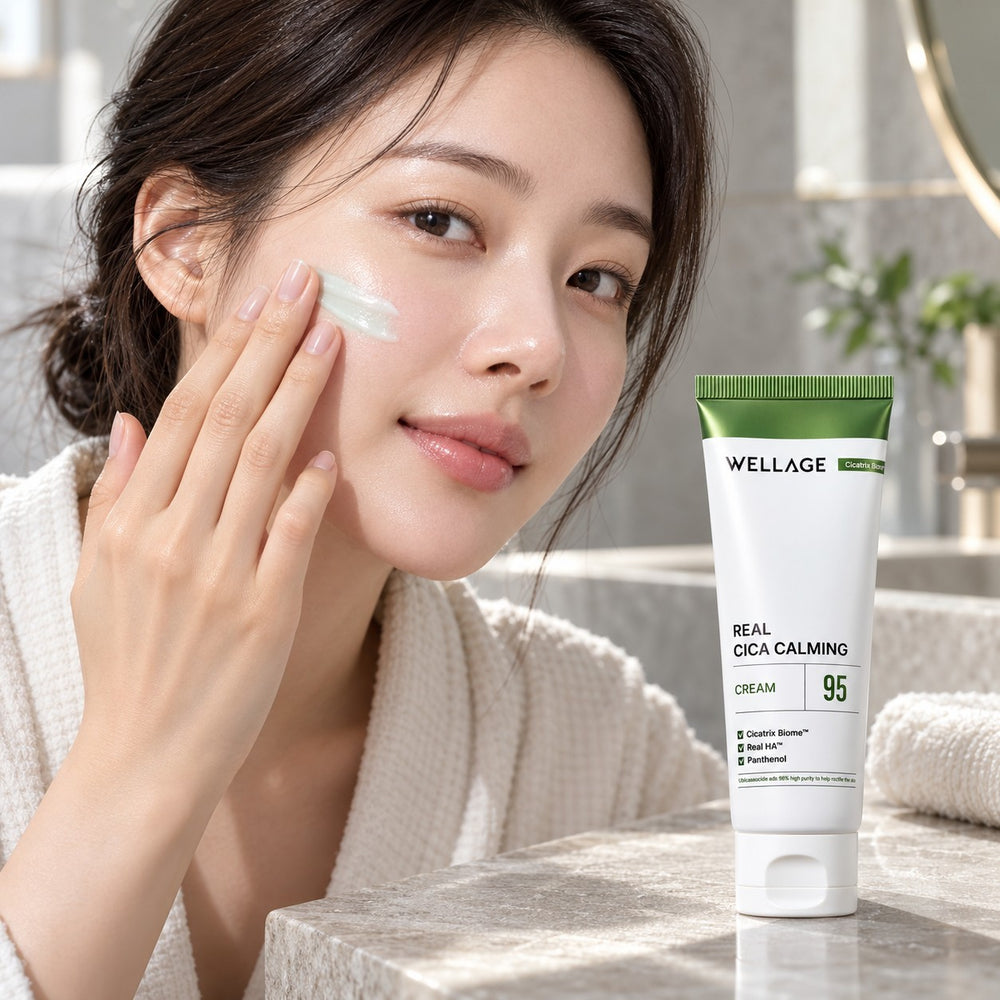 WELLAGE Real Cica Calming 95 Cream 50ml