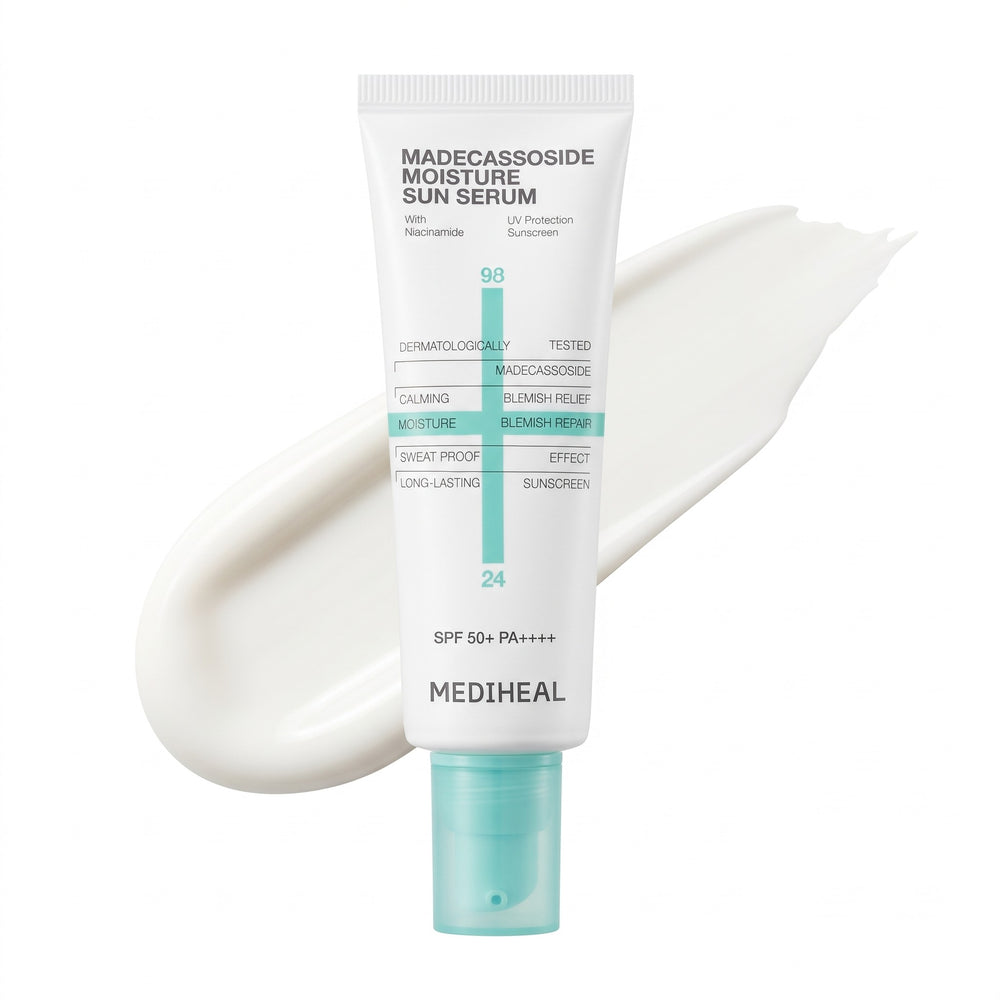 MEDIHEAL Madecassoside Moisture Sun Serum SPF 50+ PA++++ 50ml