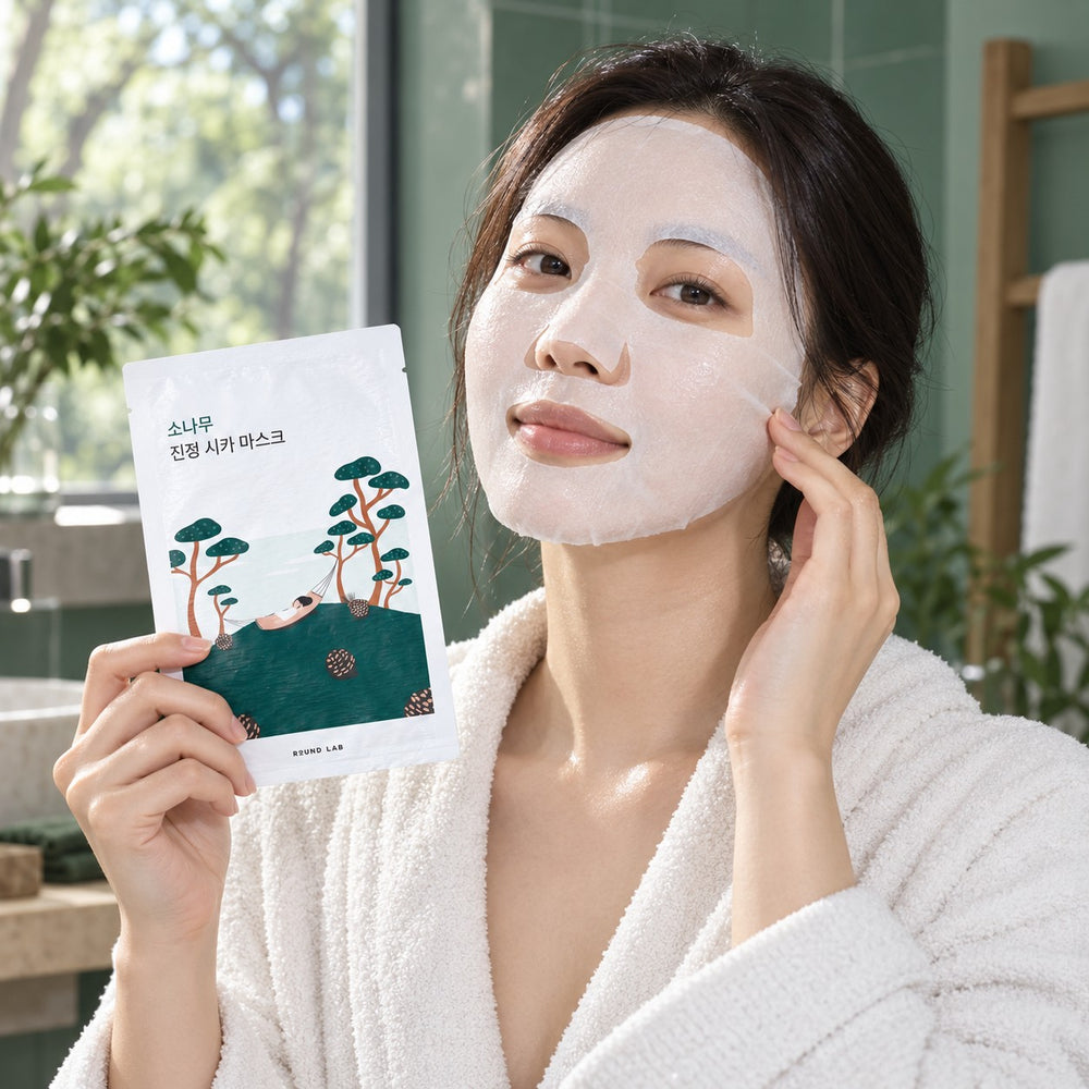 ROUND LAB Pine Calming Cica Mask 10 Sheets