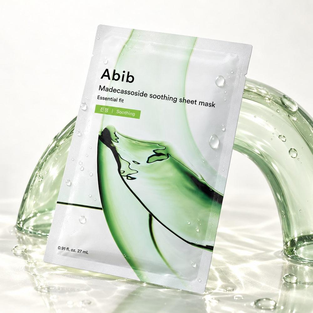 Abib Madecassoside Soothing Sheet Mask Essential Fit 10 Sheets