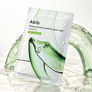 Abib Madecassoside Soothing Sheet Mask Essential Fit 10 Sheets