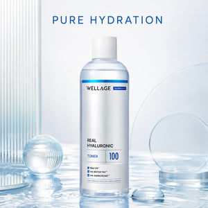 WELLAGE Real Hyaluronic 100 Toner 500ml