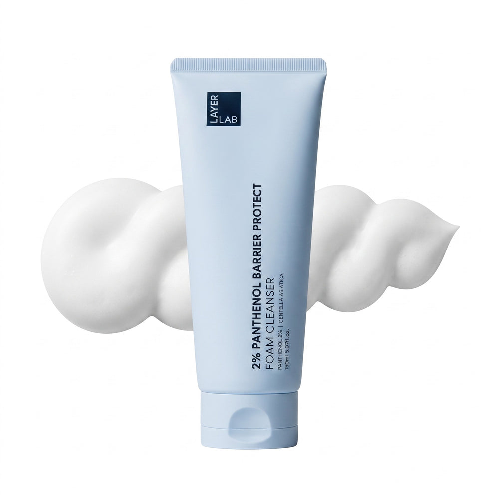 LAYER LAB 2% Panthenol Mild Alkaline Foam Cleanser 150ml