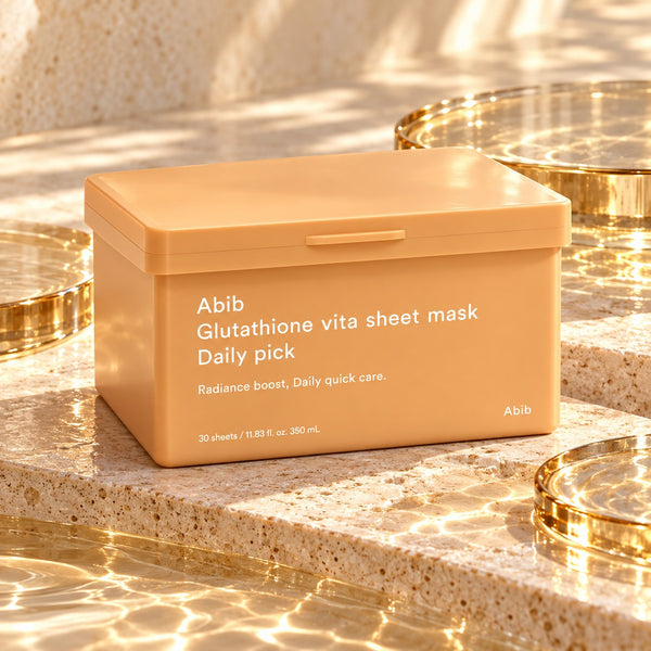 Abib Glutathione Vita Sheet Mask Daily Pick 30 Sheets