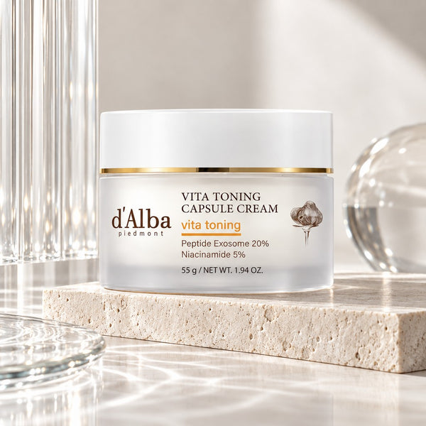 d'Alba White Truffle Vita Toning Capsule Cream Niacinamide 5% 55g