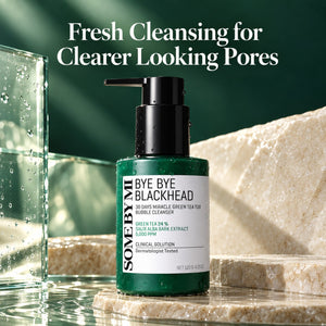 SOME BY MI Bye Bye Blackhead 30 Days Miracle Green Tea Tox Bubble Cleanser 120g