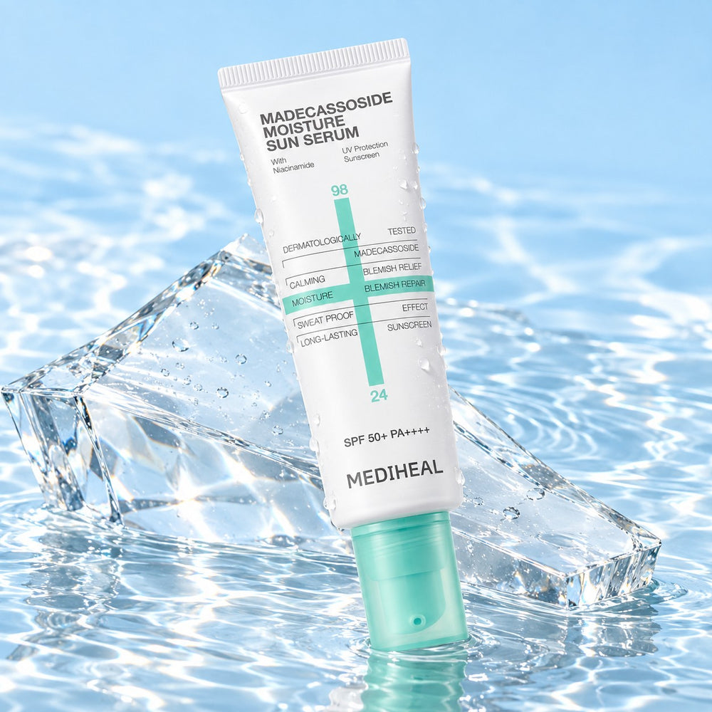 MEDIHEAL Madecassoside Moisture Sun Serum SPF 50+ PA++++ 50ml