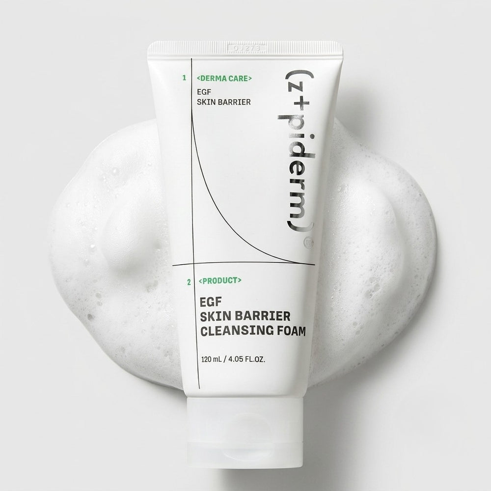 z+piderm EGF Skin Barrier Cleansing Foam 120ml