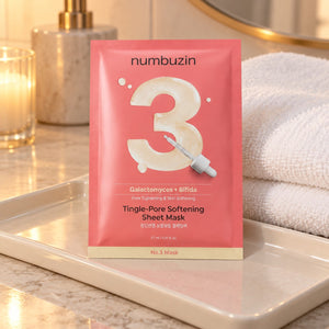 numbuzin No.3 Tingle-Pore Softening Sheet Mask 5 Sheets