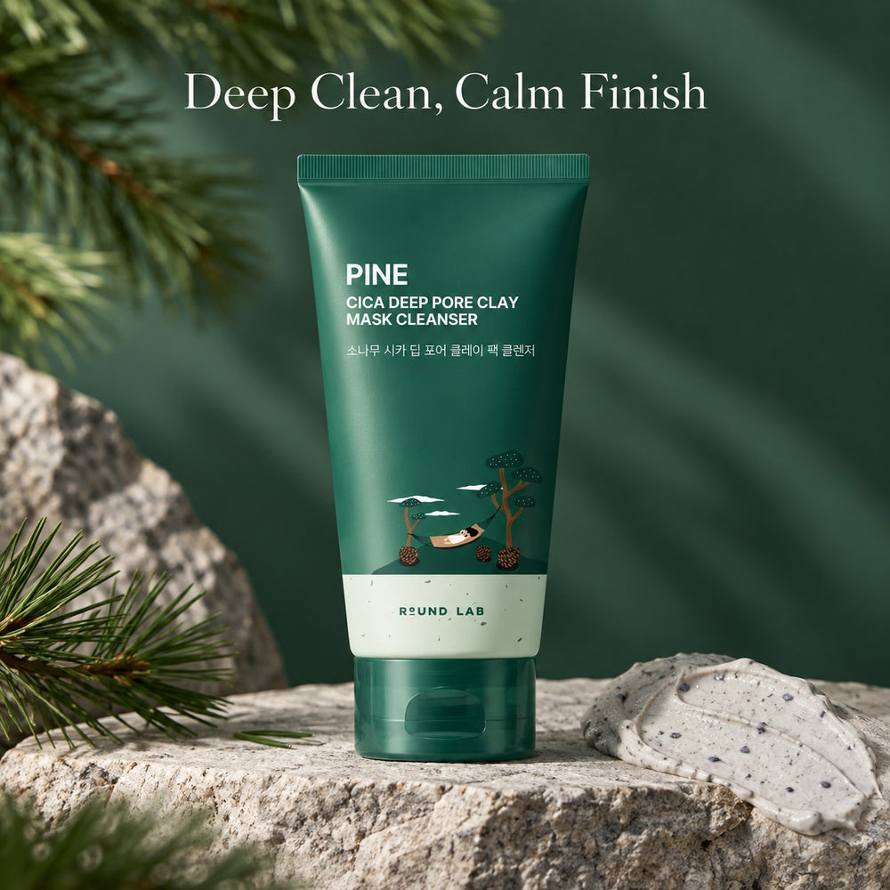 ROUND LAB Pine Cica Deep Pore Clay Mask Cleanser 150ml