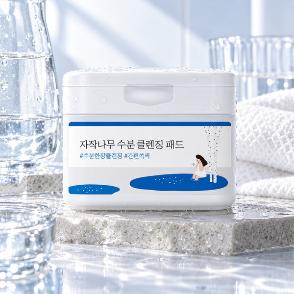 ROUND LAB Birch Juice Moisturizing Cleansing Pad 60 Pads