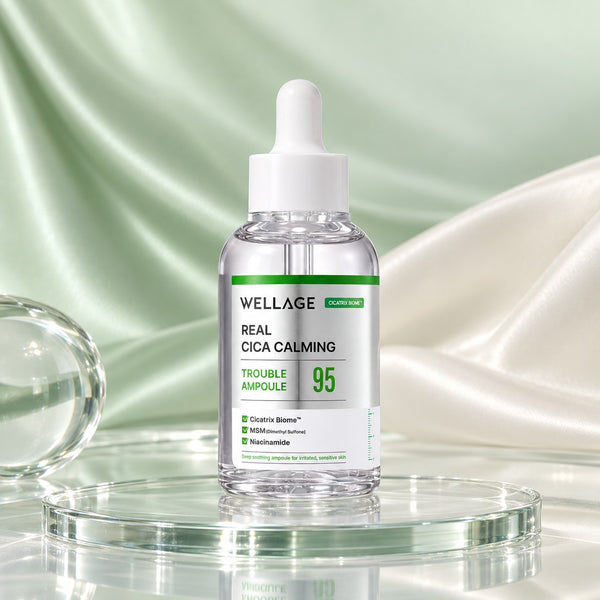 WELLAGE Real Cica Calming 95 Trouble Ampoule 50ml