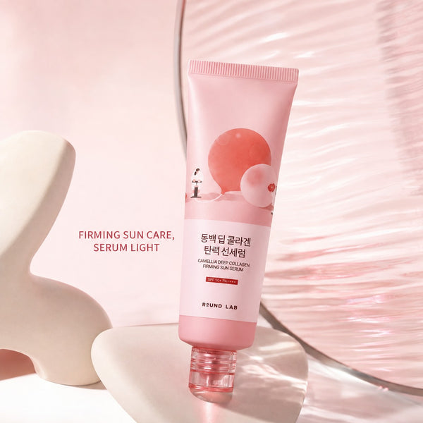 ROUND LAB Camellia Deep Collagen Firming Sun Serum 50ml